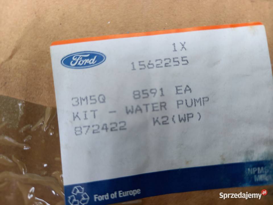 15622551870053 Pompa wody Duratorq 20 TDCi osobowe małopolskie Kraków
