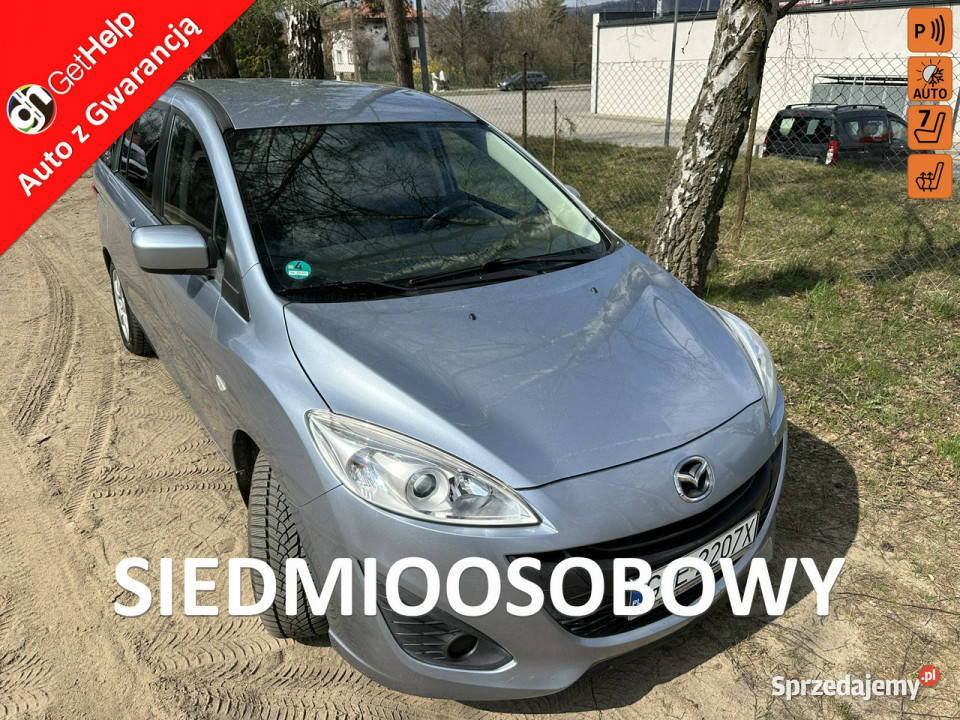 Mazda 5 Mocna benzyna klimatronik7 komputer pokładowy