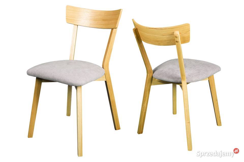 Krzesło nowoczesne z drewna bukowego