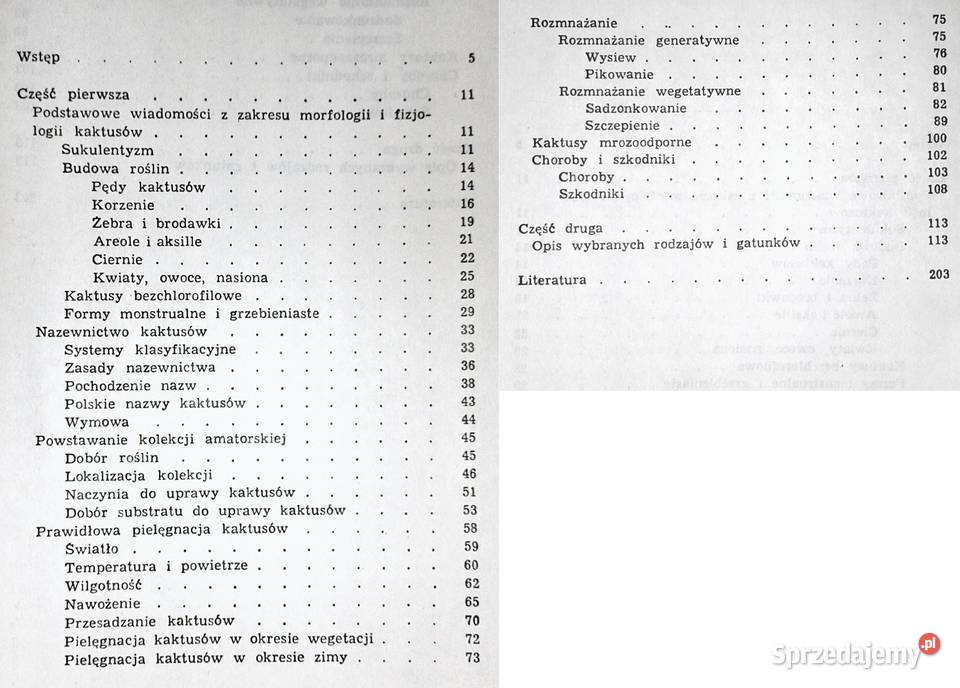 Uprawa kaktusów Stanisław Hinz Mieczysław