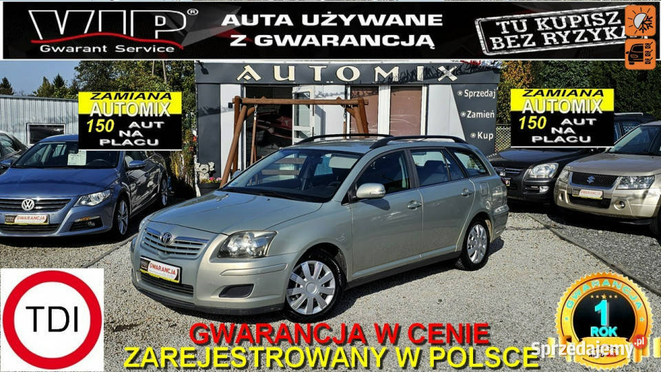 Toyota Avensis Super Stan * Oszczędny * 2008r. Najlepszy silnik * Zamiana …