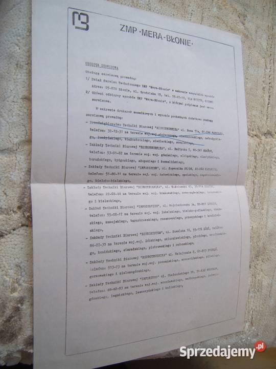 D100M pelna dokumentacja DTR schemat ELWRO