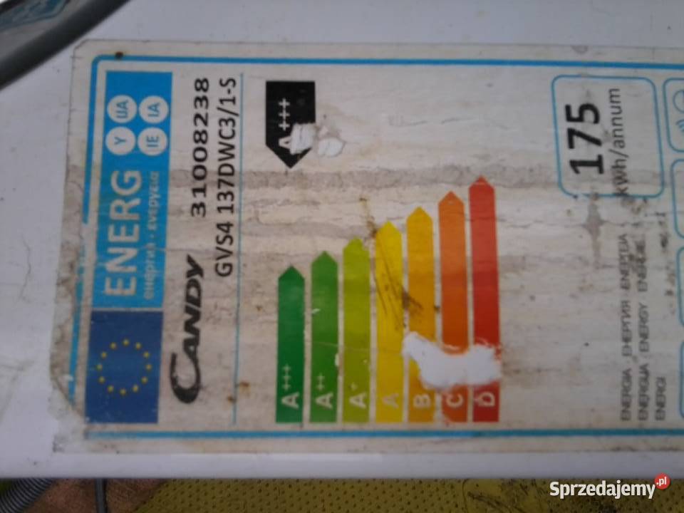 Na części pralka Candy Grand Vita Mod GVS4 śląskie