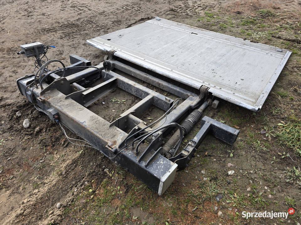 Winda hydrauliczna do samochodu kontenerowego Dźwigi, podnośniki mazowieckie