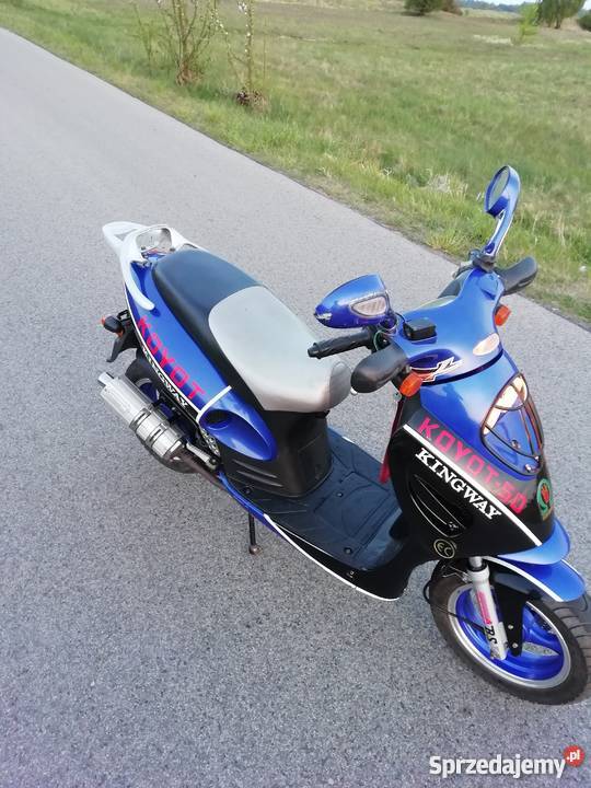 Sprzedam Skuter Kingway Koyot 50cc czterosuwowy Gidle