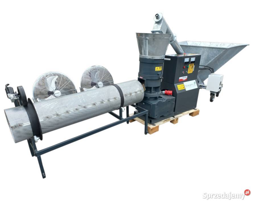 Linia do Produkcji Pelletu ze Słomy 22 kW do 350 Zrębice