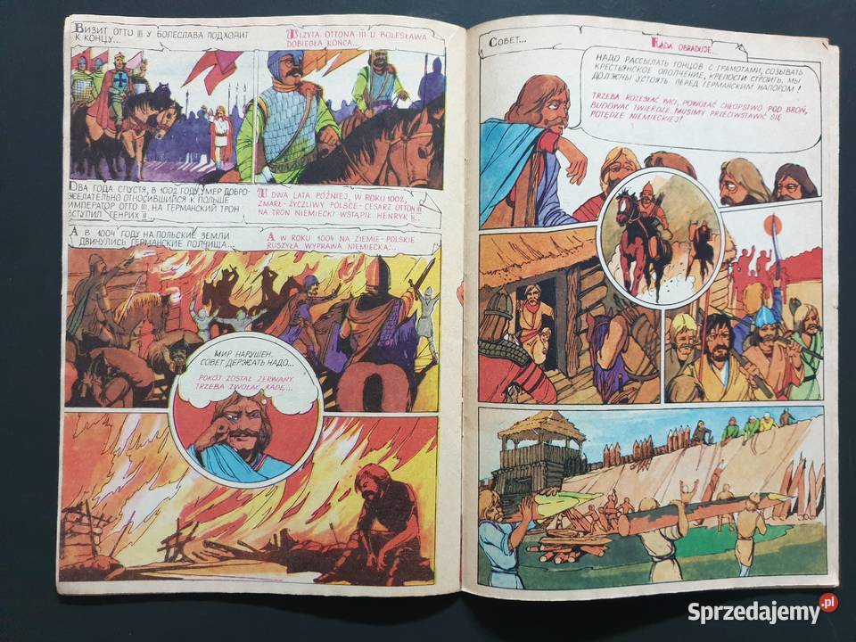 O Mieszku I i jego synu Bolesławie Chrobrym jęz Gdynia