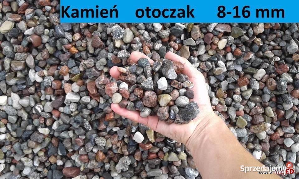 Kamień otoczka 28 mm 816 mm 1632mm żwir ogrodowy podlaskie Białystok