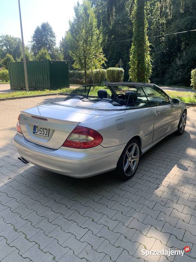 Mercedes CLK 550 cabrio CLK dolnośląskie Bolesławiec