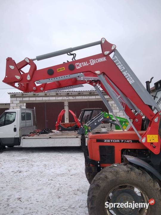 Ładowacz Metal Technik 1600 Zetor Ursus MTZ podlaskie Bachmatówka