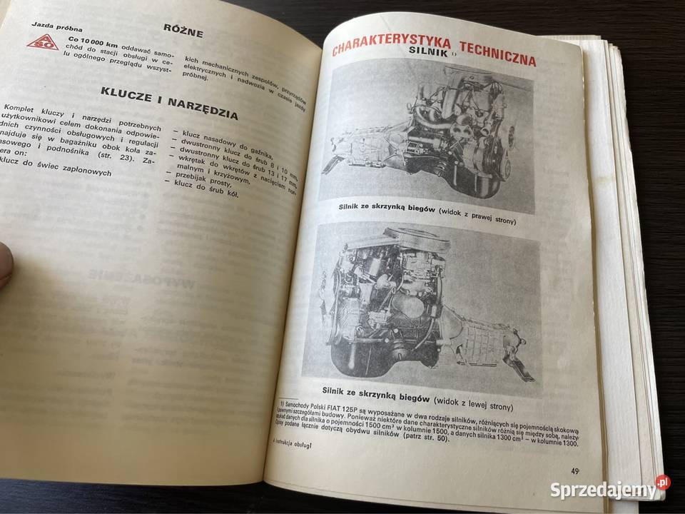 Fiat 125P Instrukcja Obsługi Pozostałe Białogard