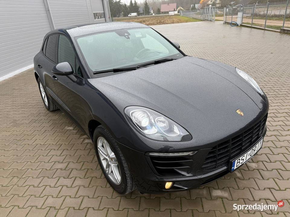 Porsche Macan 4x4 Piękne skóry Navi Xenon automatyczna podlaskie Siemiatycze