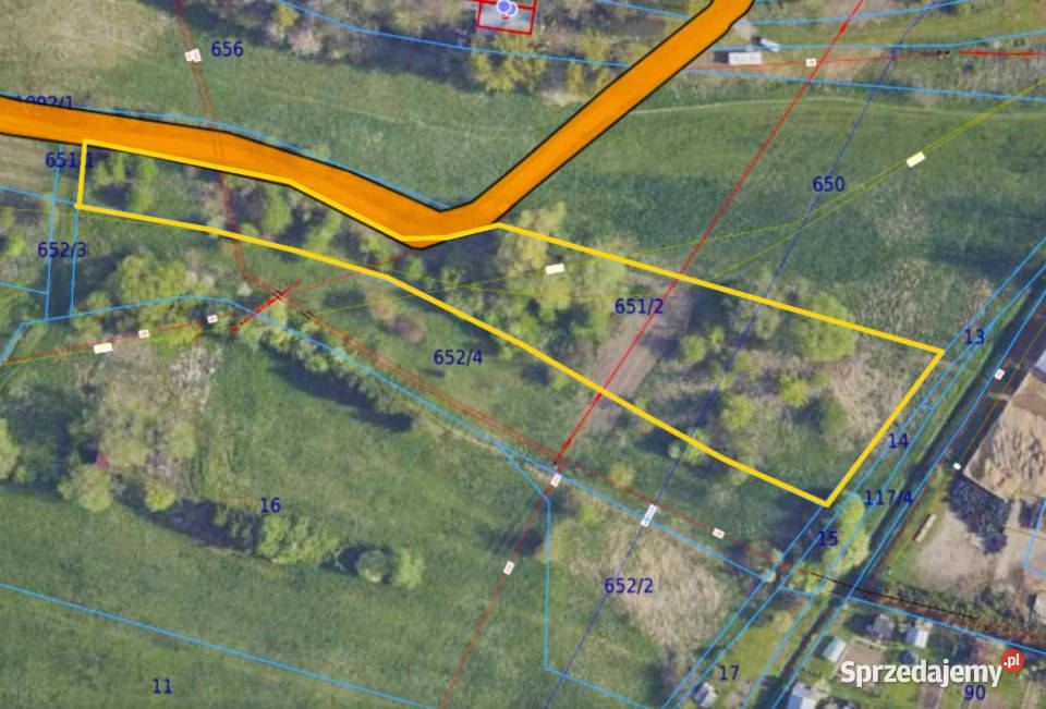 Działka 3729m2 Sanok Pod Skałą sprzedam