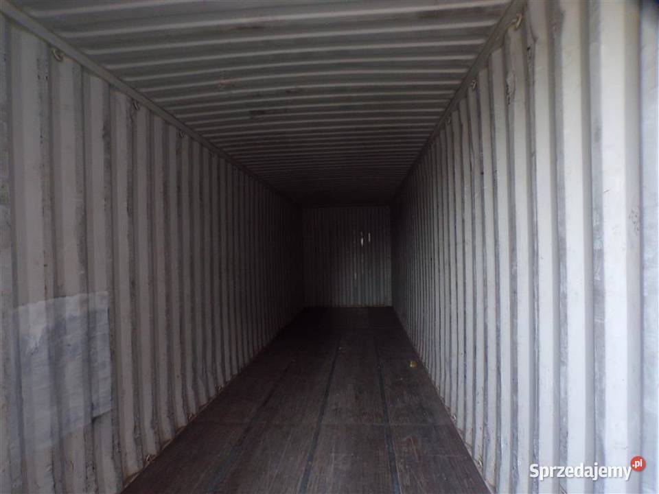 PROMOCJA Kontener morski magazynowy 40HC używany Katowice