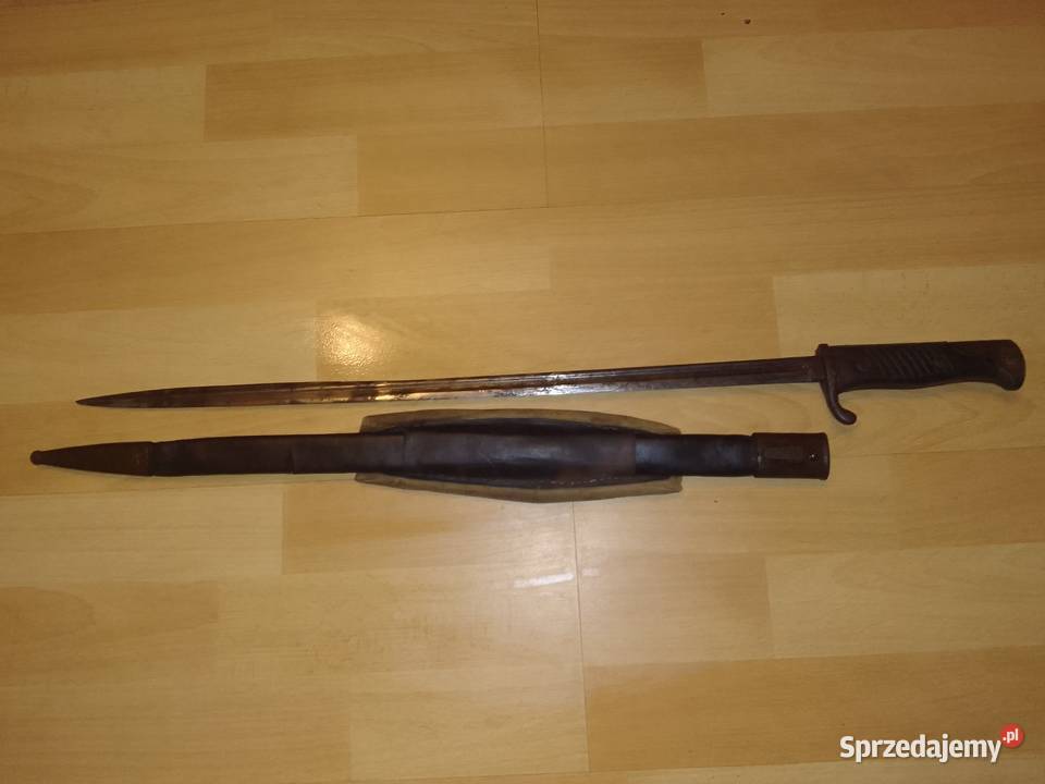 BAGNET NIEMIECKI S 98 OŚĆ z 1907 ROKU lubuskie Trzebiel