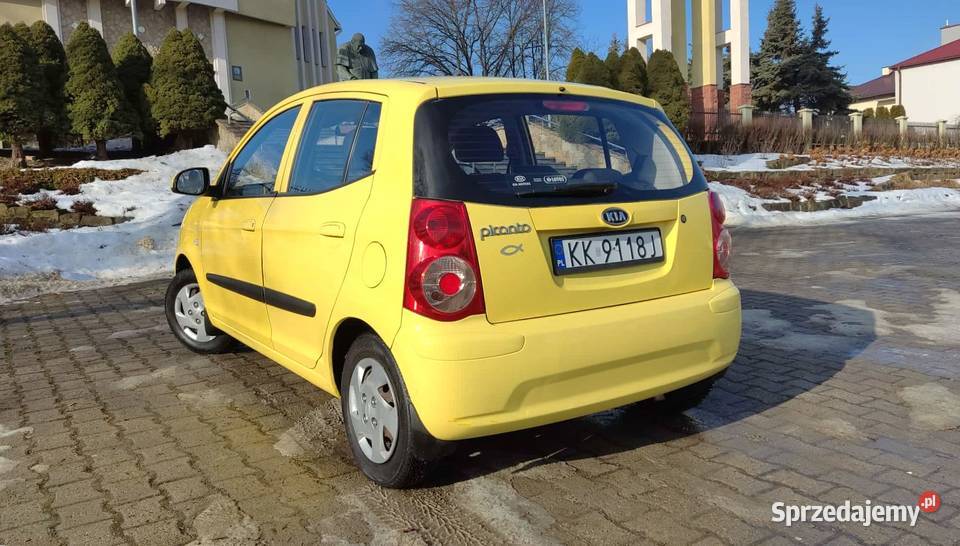 Kia Picanto 2010 10 Benzyna Lift Mały Przebieg Jasło
