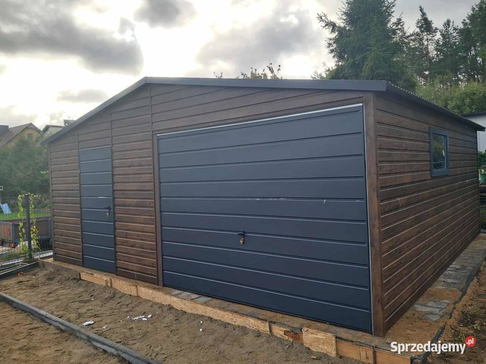 Garaż blaszany PREMIUM Wzmocniony profilem śląskie Rybnik