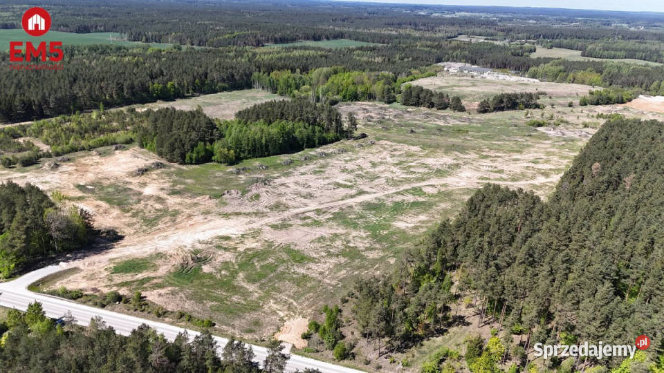 Działka 4046m2 Wasilków asfalt