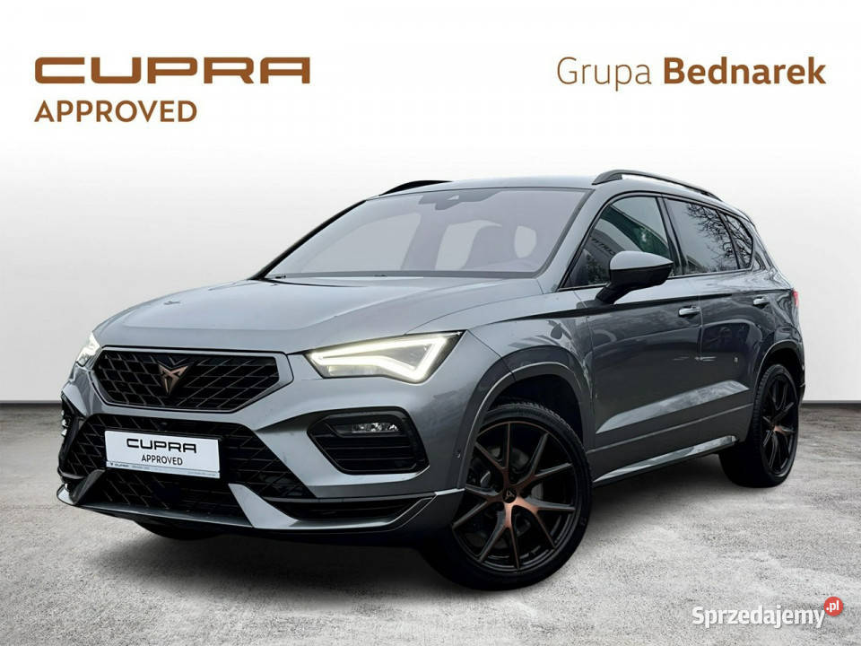 Cupra Ateca Bezwypadkowy Salon Polska Serwis ASO podgrzewane fotele łódzkie Łódź
