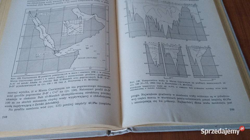 Oceanografia fizyczna podręcznik Kazimierz Rok wydania 1969 Gdańsk sprzedam