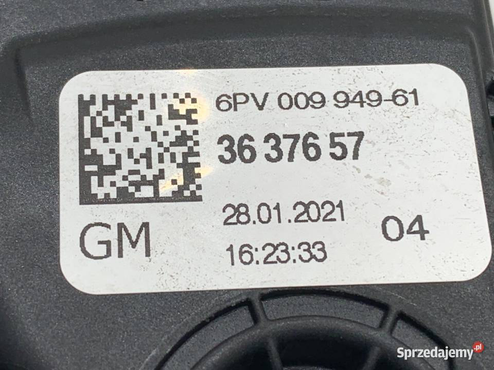 POTENCJOMETR GAZU OPEL CROSSLAND 3637657 12 131 podkarpackie