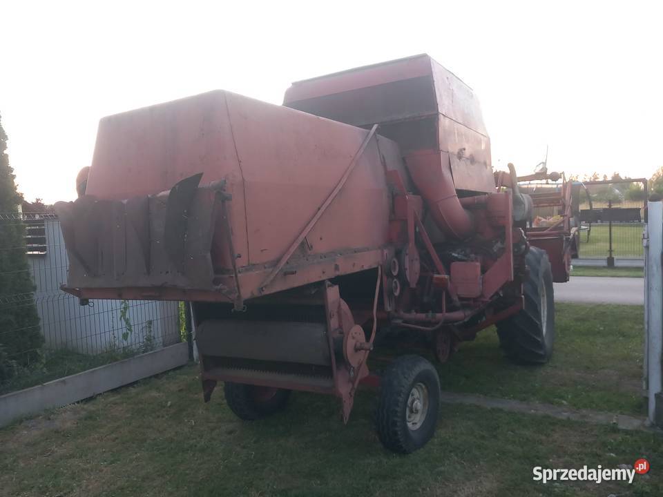 Kombajn zbożowy Deutz Fahr M88S sieczkarnia Wielkie Drogi