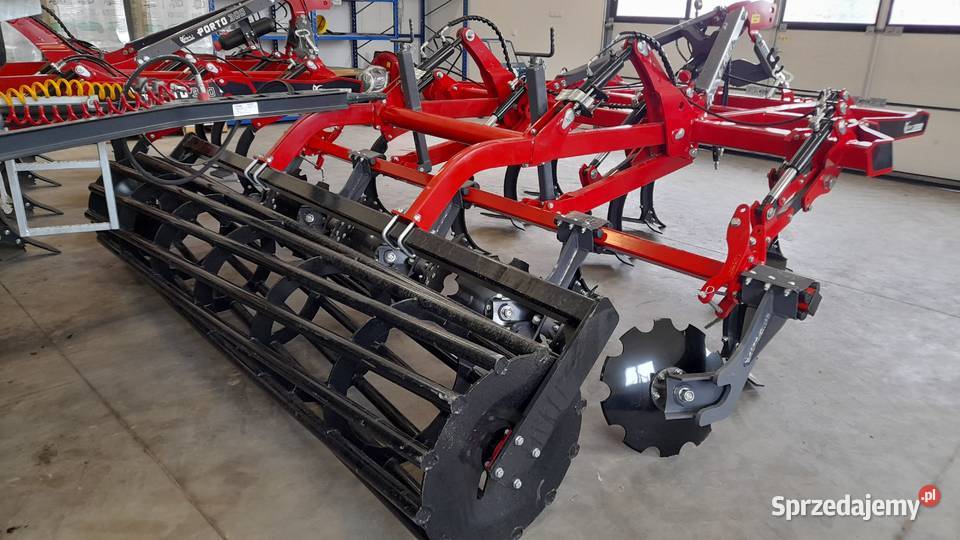 Kultywator bezorkowy 3 m AMJ AGRO PORTO 300 RĘKI nieuszkodzony Zakrzewo sprzedam