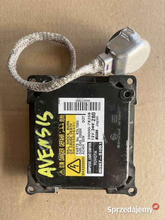 PRZETWORNICA XENON KSENON 8596751051 TOYOTA Międzychód