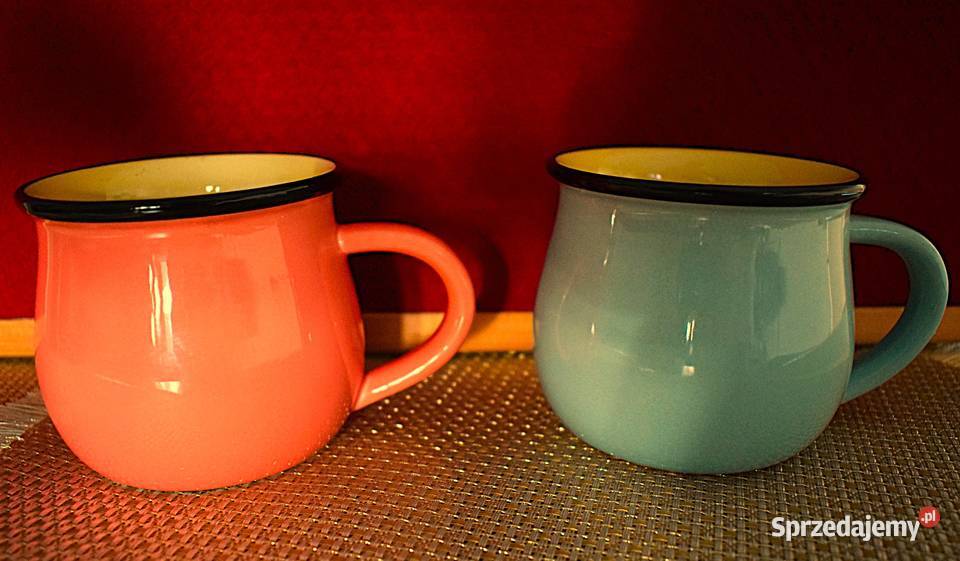 Kubki ceramiczne o pojemności 03 L Chełmno sprzedam