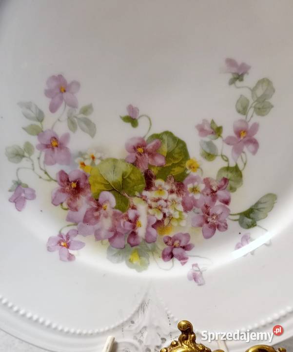 Kolekcjonerski talerz Patera z uchwytami Dobrzany