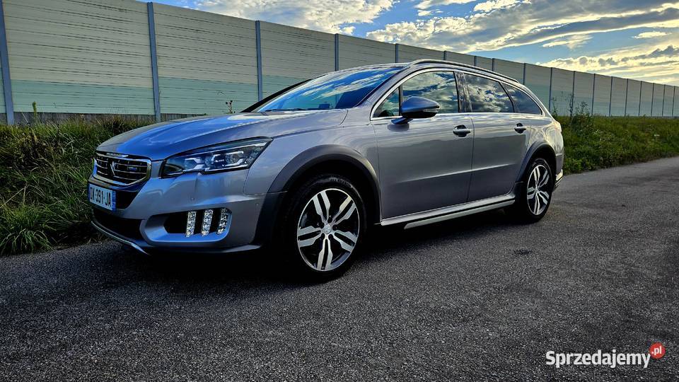 PEUGEOT 508 RXH 20 HDI 180 Full Led Navi Alu 18 Szarów