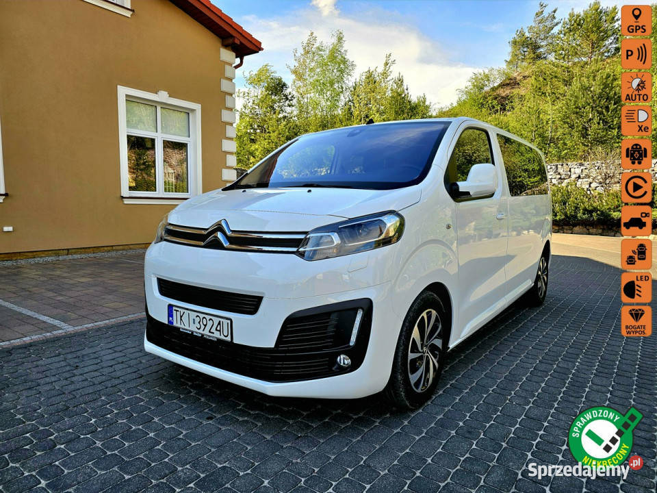 Citroen SpaceTourer 20 HDI 150 Panorama Navi SpaceTourer Zagnańsk