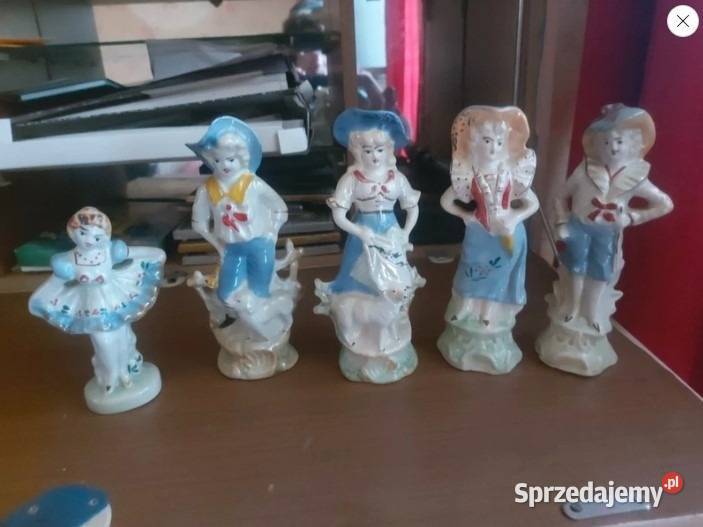 5 Figurek z Porcelany podlaskie Bielsk Podlaski