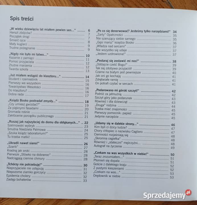 Ksiądz Bosko Radosny do końca życia Lothar sprzedam