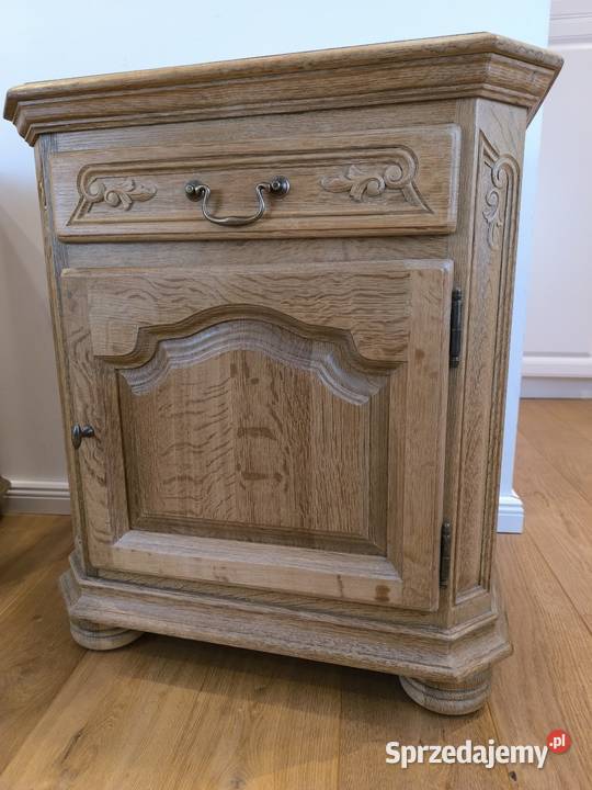Piękne szafki stylowe dębowe komódki Łódź
