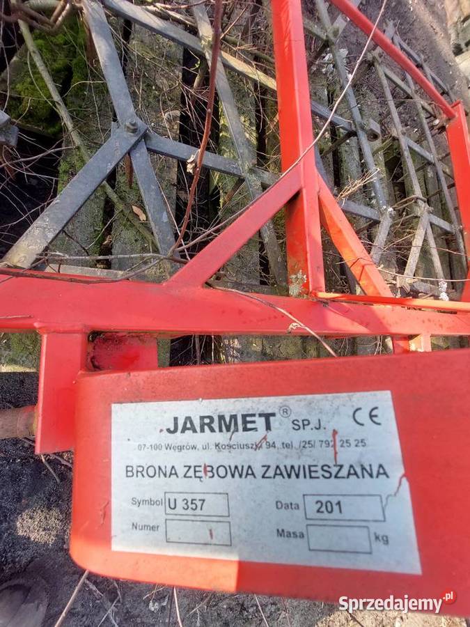 Brona zębowa zawieszana polowa 5 wielkopolskie Chocz