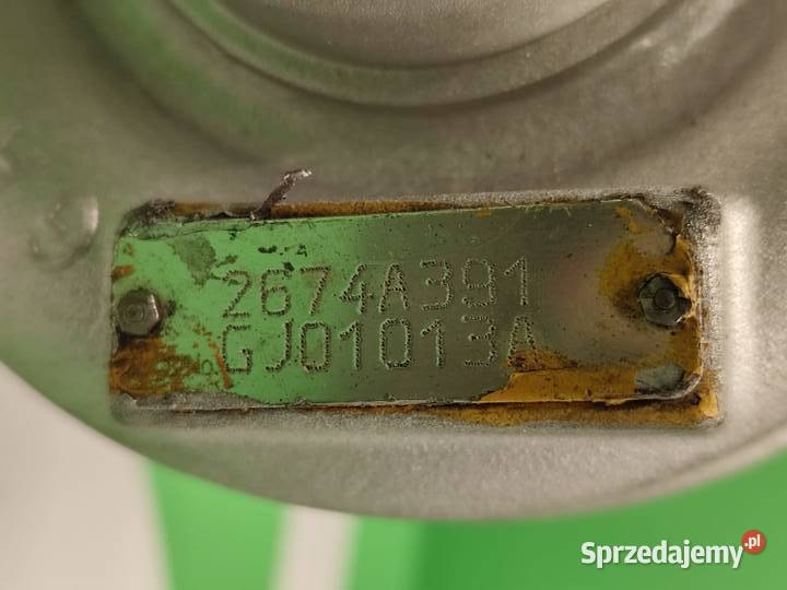 Turbosprężarka 2674A326 Garett 2974A391 Perkins Pozostałe wielkopolskie Wilkowo sprzedam