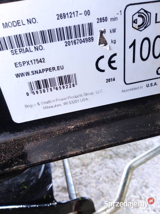 kosiarka traktorek snapper 175hp Kraków sprzedam