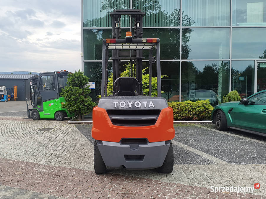 Wózek widłowy Toyota 408FD45N 5 ton duplex 5 m Motoryzacja Kęty