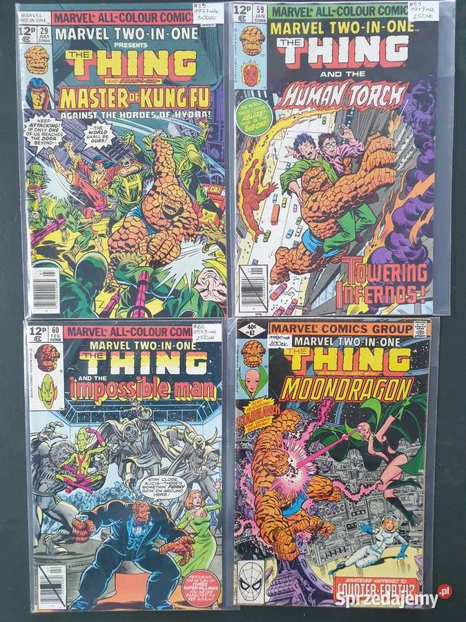 The Thing kolekcja 21 oryginalnych komiksów pomorskie