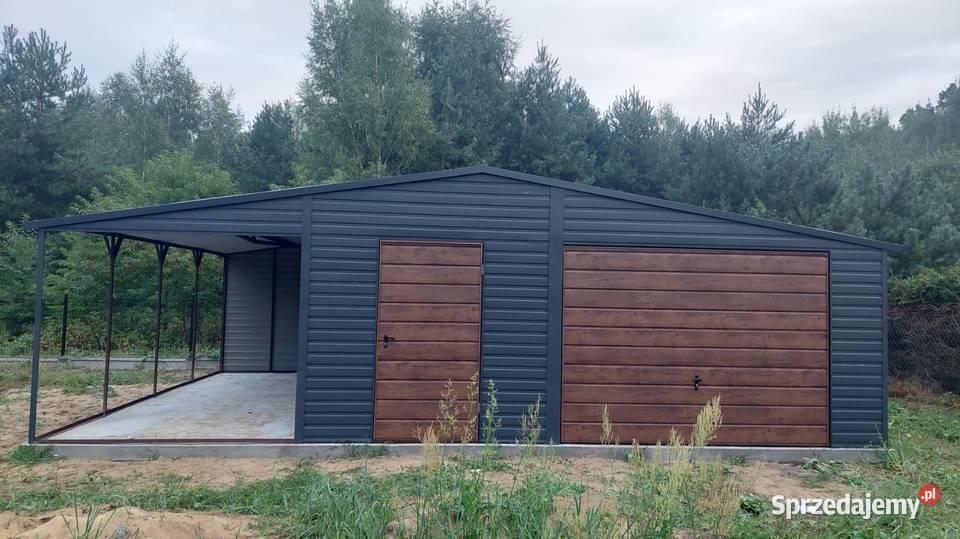 Wszystkie wymiary garaże blaszane 5x66x66x5 Płońsk