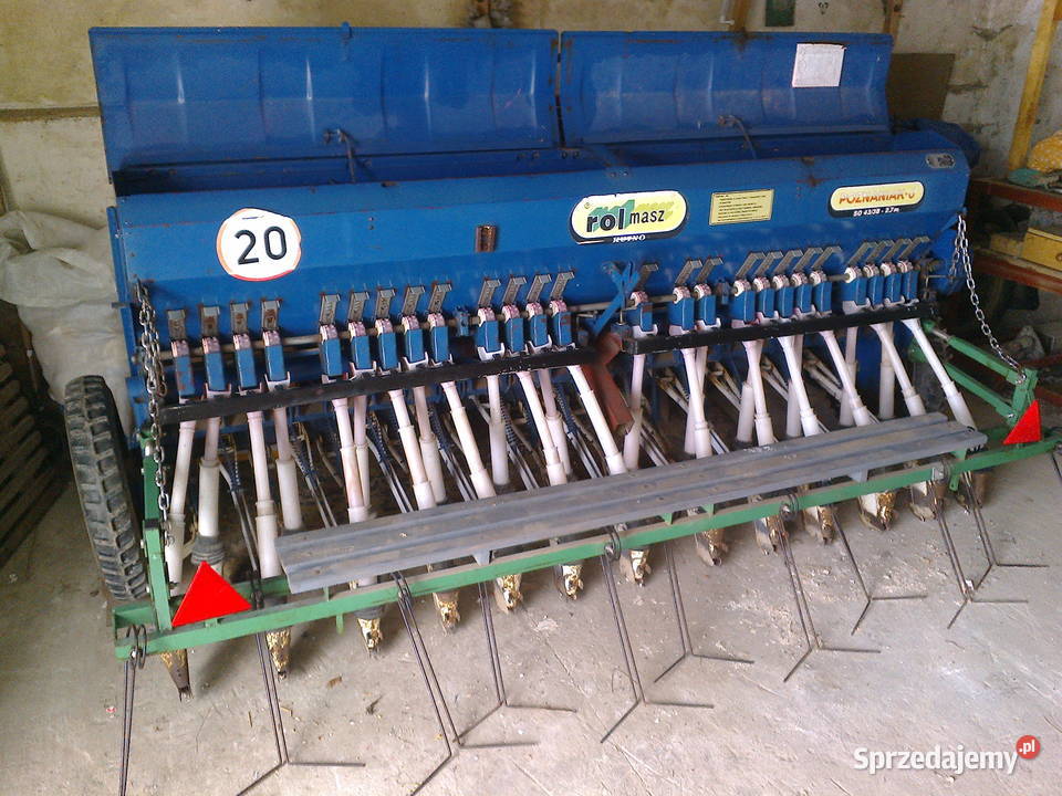 siewnik poznaniak 6 rolmasz agregat siewny nieuszkodzony