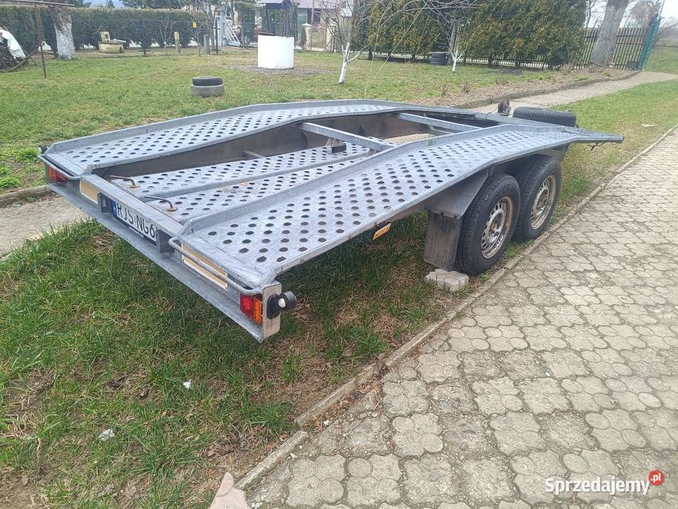 Laweta przyczepa DMC 2T garbatka REMORK 1500kg Lawety podkarpackie Nowy Żmigród