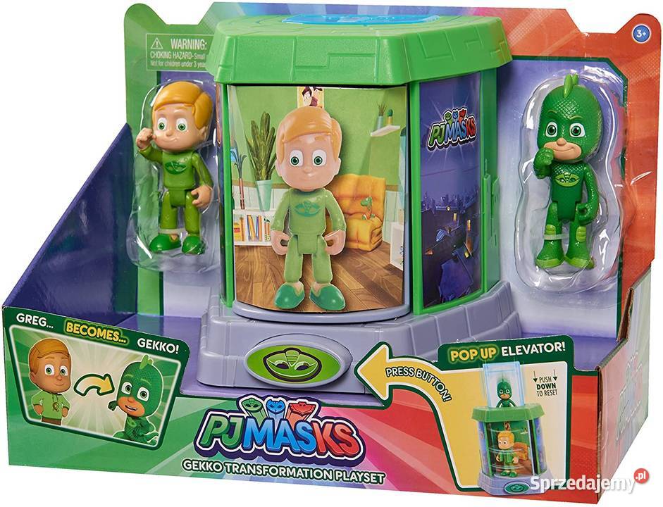 Zestaw Transformujący Pidżamersi Figurki Greg Mogilany