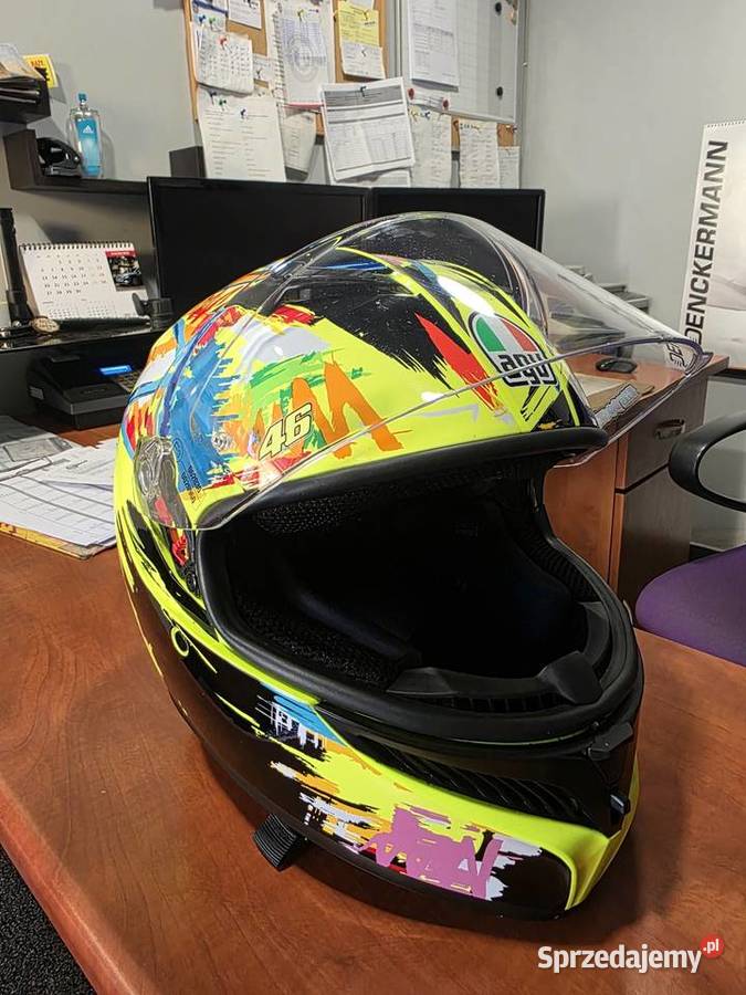 Kask AGV K3 Valentino Rossi Winter Test Bytom Odrzański