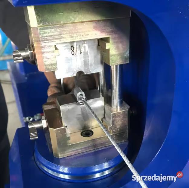 Prasa hydrauliczna 50 t do zaciskania linek Turek