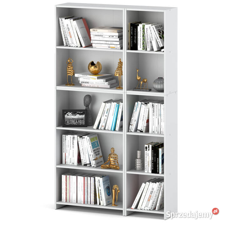 Regał Na Książki Dzieci 110 Słupek Segregatory 189cm