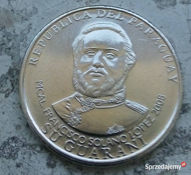 PARAGWAJ 1 MIL GUARANIES2008 r ŁADNA Legionowo