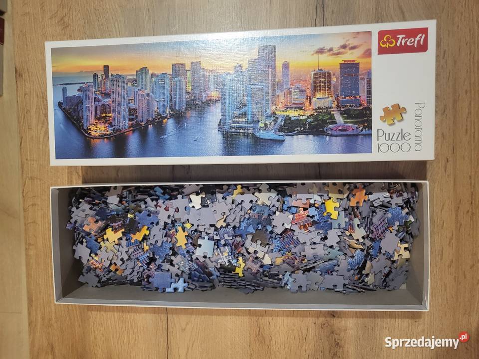 Zestaw Puzzli Panorama Trefl 1000 elementów 6 Warszawa