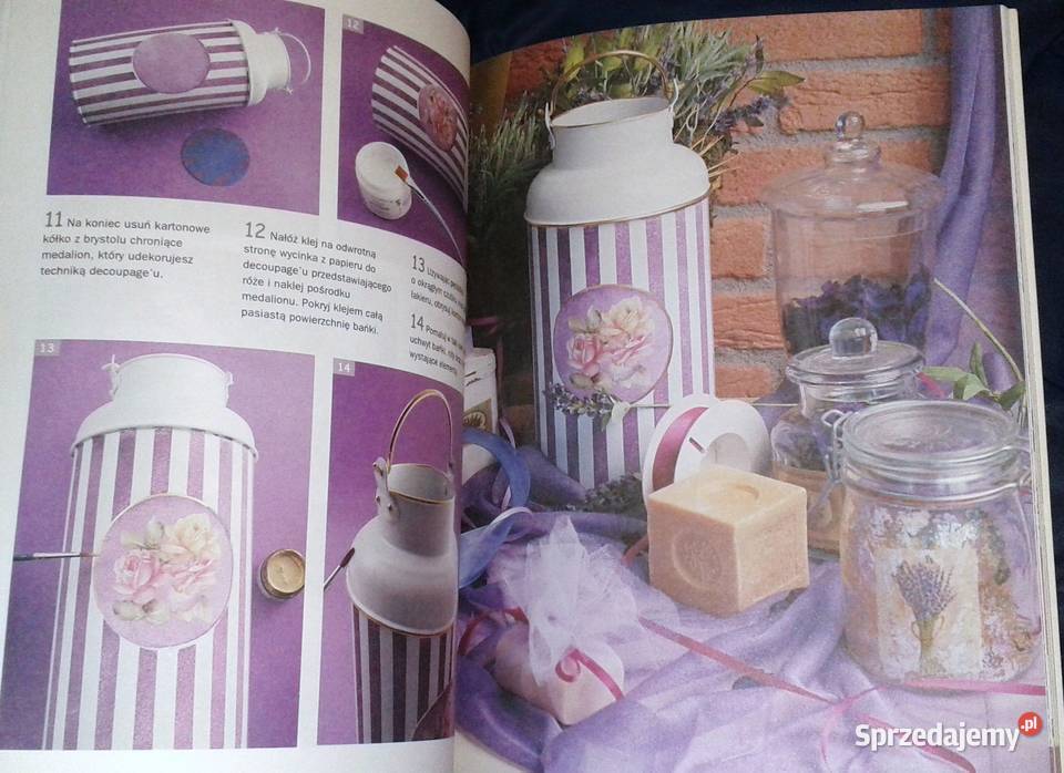 Decoupage w stylu prowansalskim Marisa Lupato Chełm